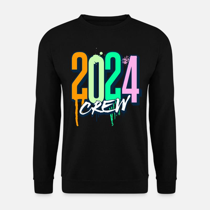 2024 Crew Team - Unisex Sweatshirt - black