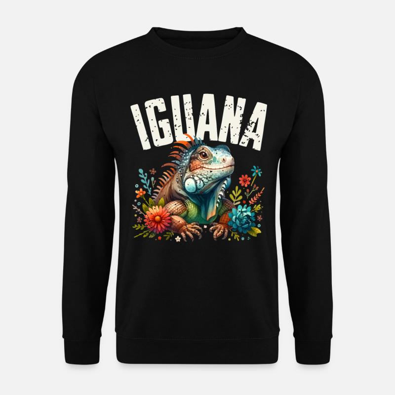 Iguana - Unisex Sweatshirt - black