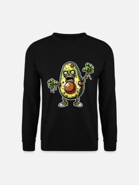 Avocado Zombie - Unisex Sweatshirt - black
