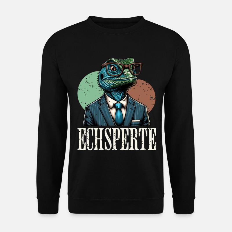 Echsperte - Unisex Pullover - Schwarz