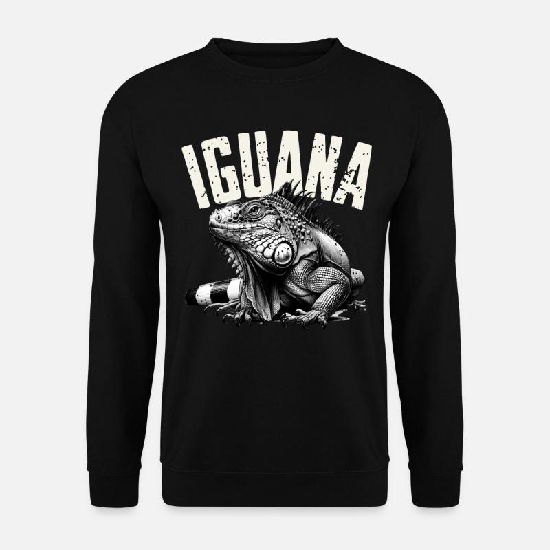 Iguana - Unisex Sweatshirt - black