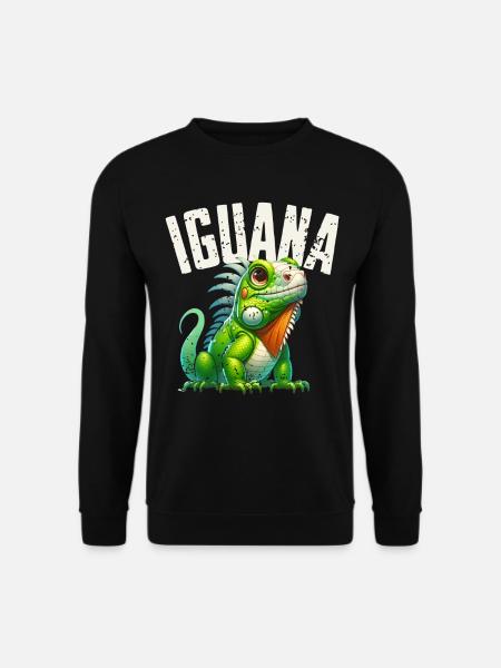 Iguana - Unisex Sweatshirt - black