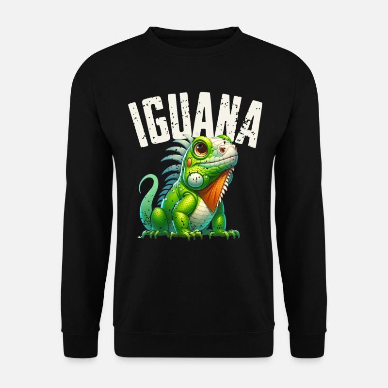 Iguana - Unisex Sweatshirt - black
