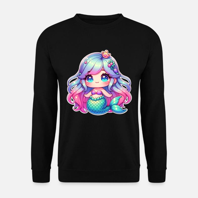 Meerjungfrau - Unisex Pullover - Schwarz
