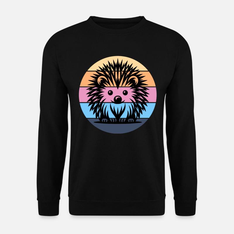 Igel - Unisex Pullover - Schwarz