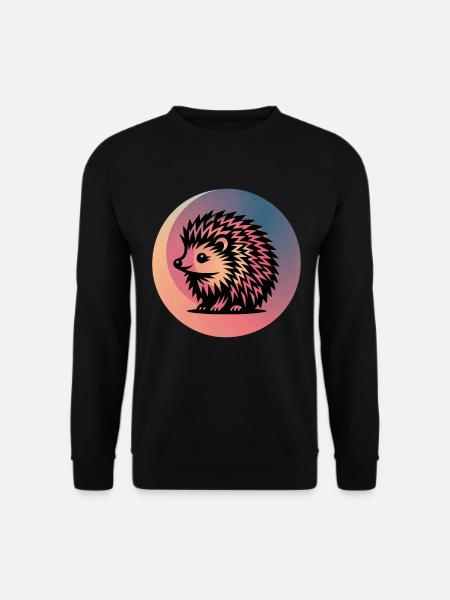 Hedgehog - Unisex Sweatshirt - black