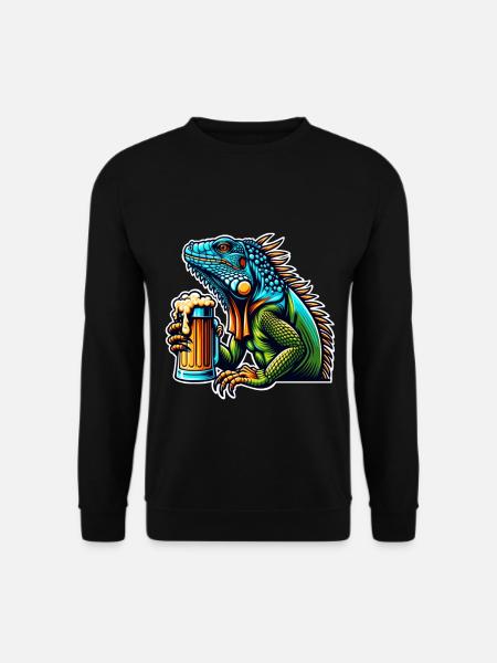 Bière Iguana - Sweat-shirt Unisexe - noir