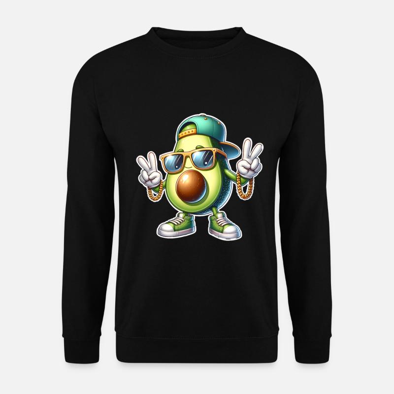 Avocat Paix - Sweat-shirt Unisexe - noir