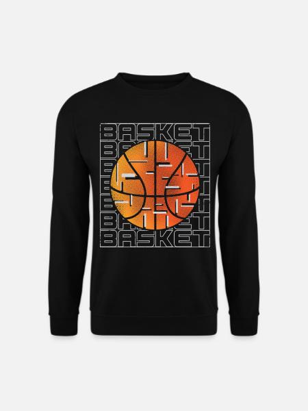Basketball Basketballer - Unisex Pullover - Schwarz