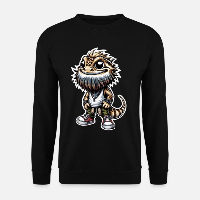 Bearded dragons - Unisex Sweatshirt - black