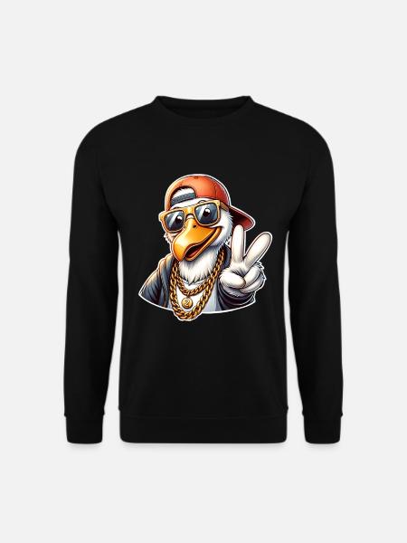 Dodo Peace - Unisex Pullover - Schwarz