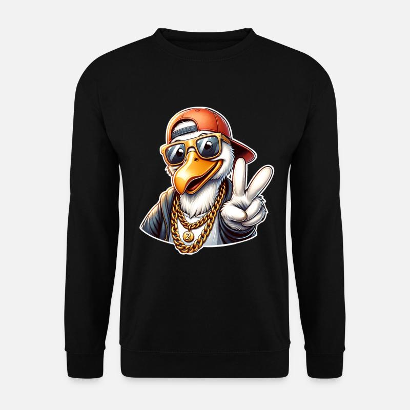 Dodo Peace - Unisex Sweatshirt - black