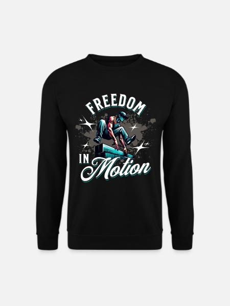 Parkour - Unisex Pullover - Schwarz
