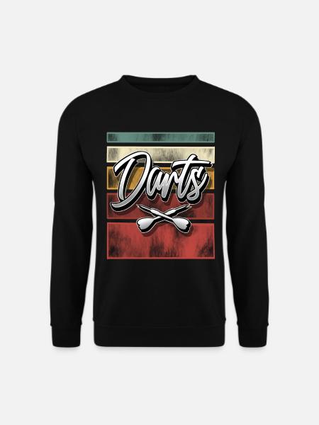 fléchettes - Sweat-shirt Unisexe - noir