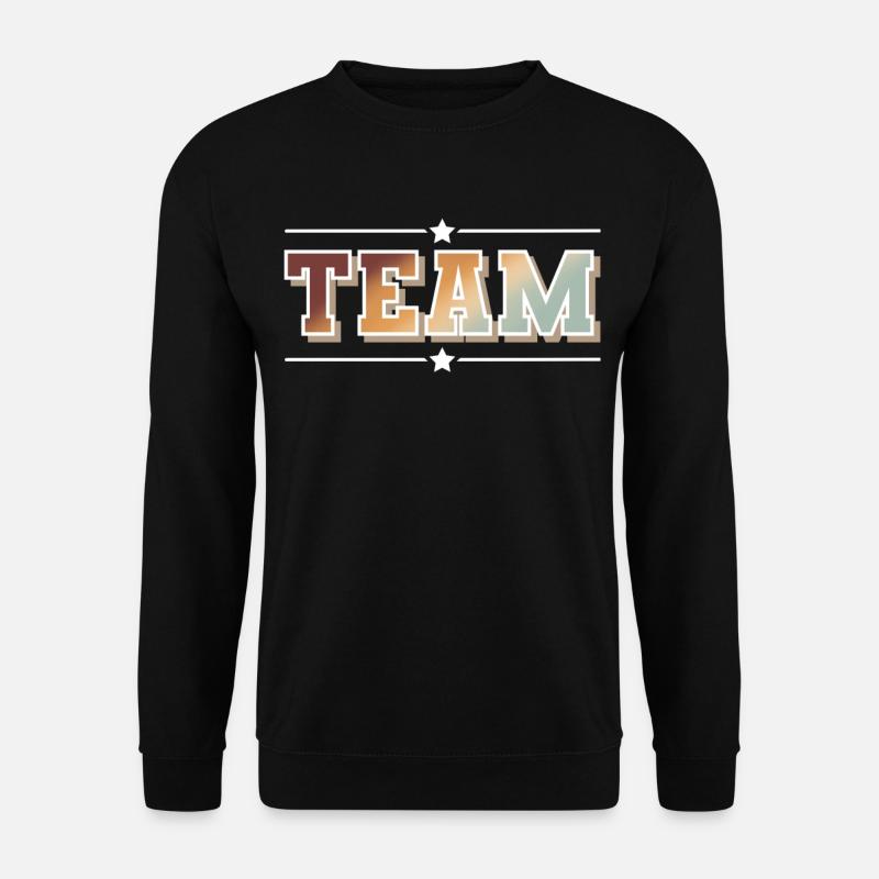 équipe - Sweat-shirt Unisexe - noir