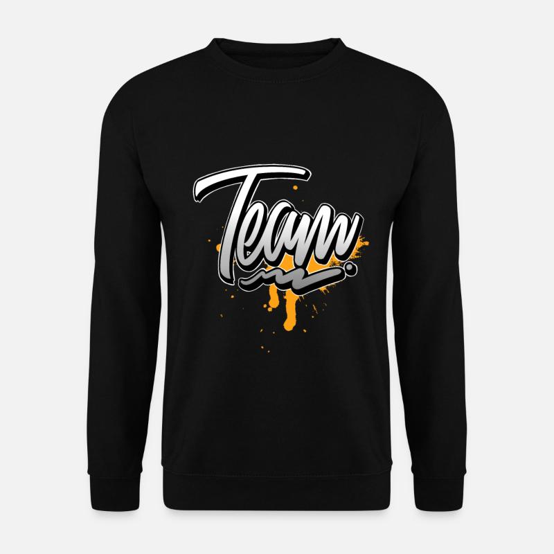 équipe - Sweat-shirt Unisexe - noir