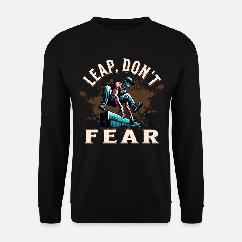 Parkour - Unisex Pullover - Schwarz