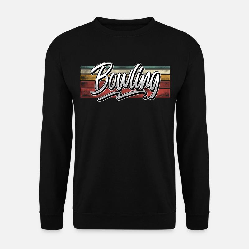 Bowling - Unisex Pullover - Schwarz
