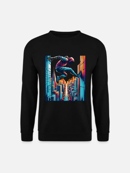 Parkour - Unisex Sweatshirt - black