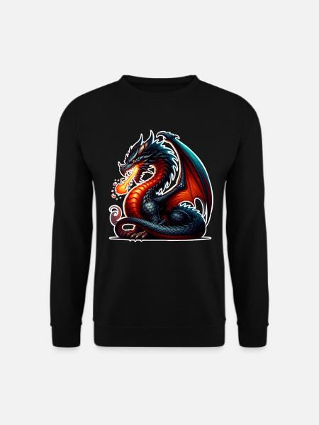 Dragon - Unisex Sweatshirt - black
