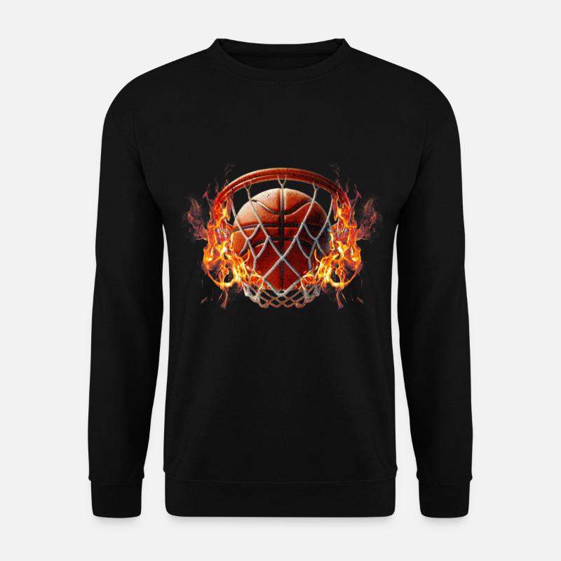 Basketball Basketballer - Unisex Pullover - Schwarz