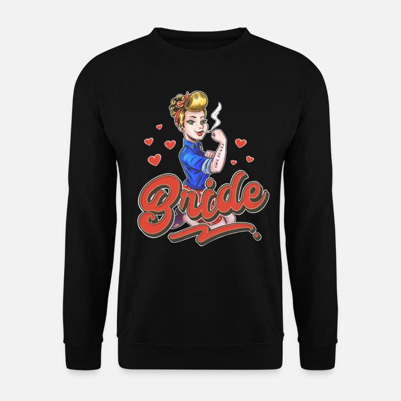 Bride - Unisex Sweatshirt - black