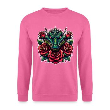 Alligator - Unisex Pullover - Pink - Vorne