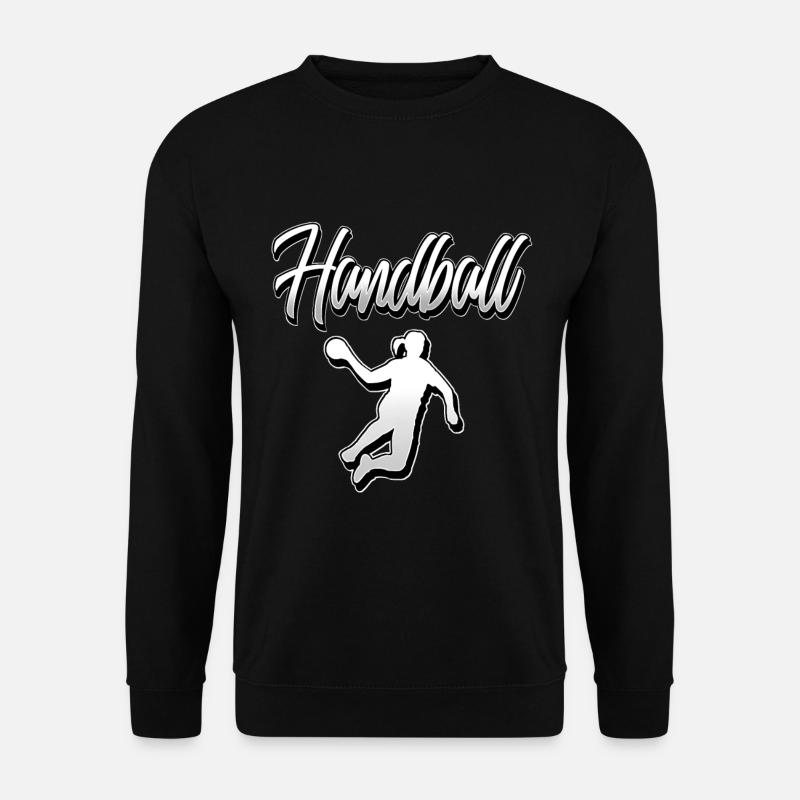 Handball Handballerin - Unisex Pullover - Schwarz