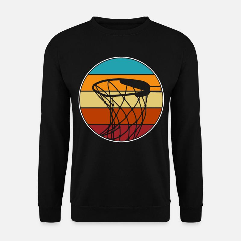 Basket-ball Joueurs de basket-ball - Sweat-shirt Unisexe - noir