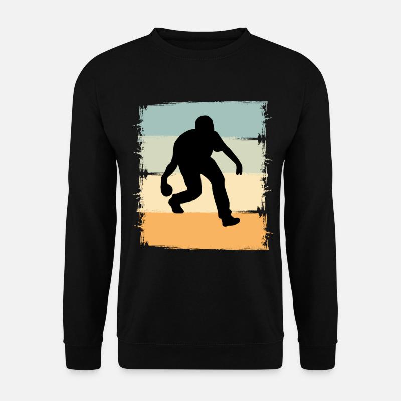 Boule Boccia Joueur de Boule - Sweat-shirt Unisexe - noir