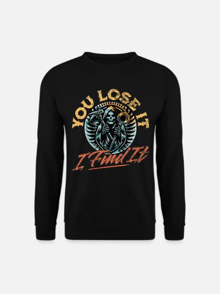 Probing Metal Detector - Unisex Sweatshirt - black
