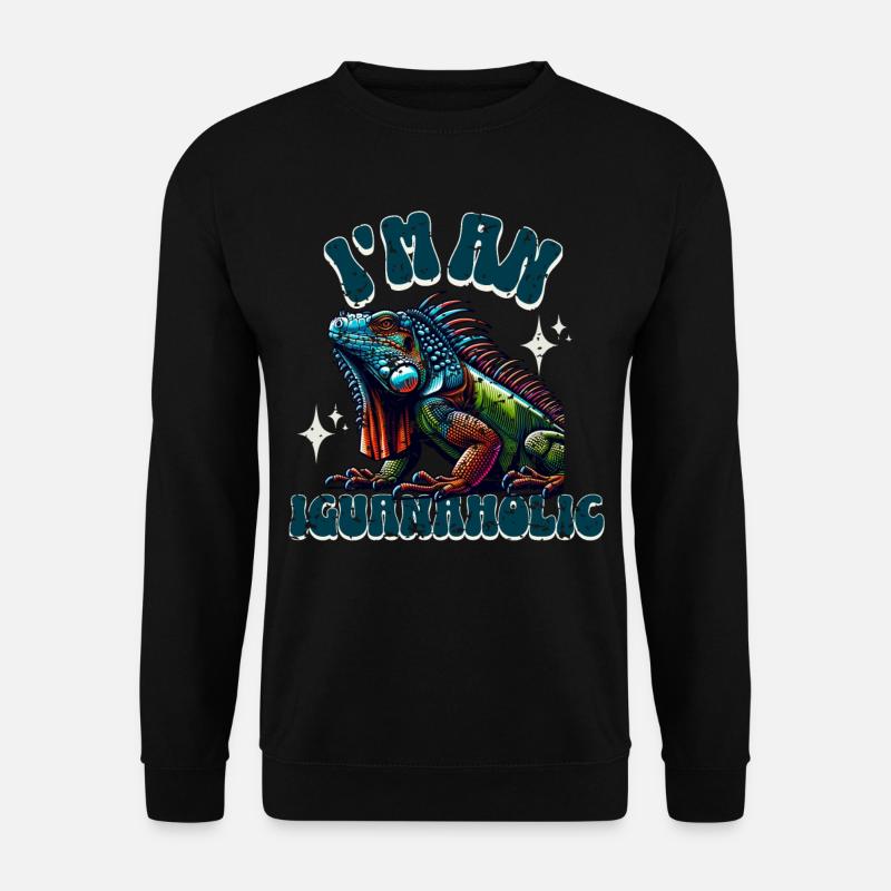 Iguana - Unisex Sweatshirt - black
