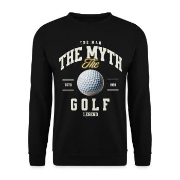 Gulf - Unisex Sweatshirt - black - Front - Alina (178cm) & Michal (187cm)