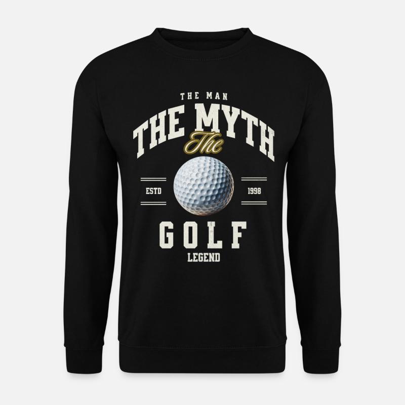 Golf - Unisex Pullover - Schwarz