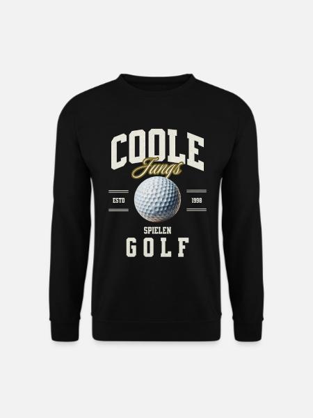 Golf - Unisex Pullover - Schwarz