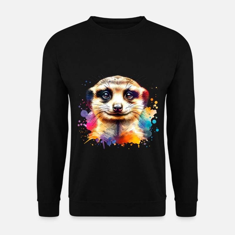 Meerkat - Unisex Sweatshirt - black