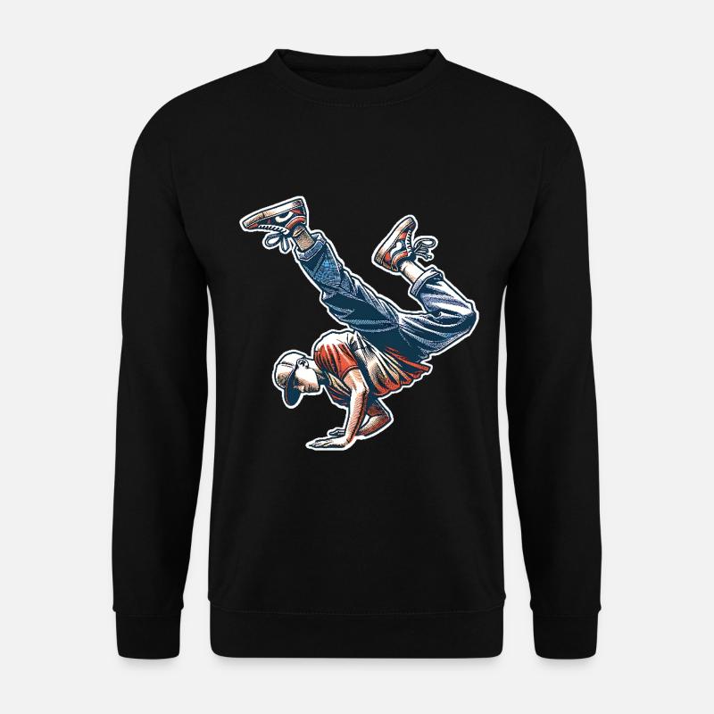 Breakdance - Sweat-shirt Unisexe - noir