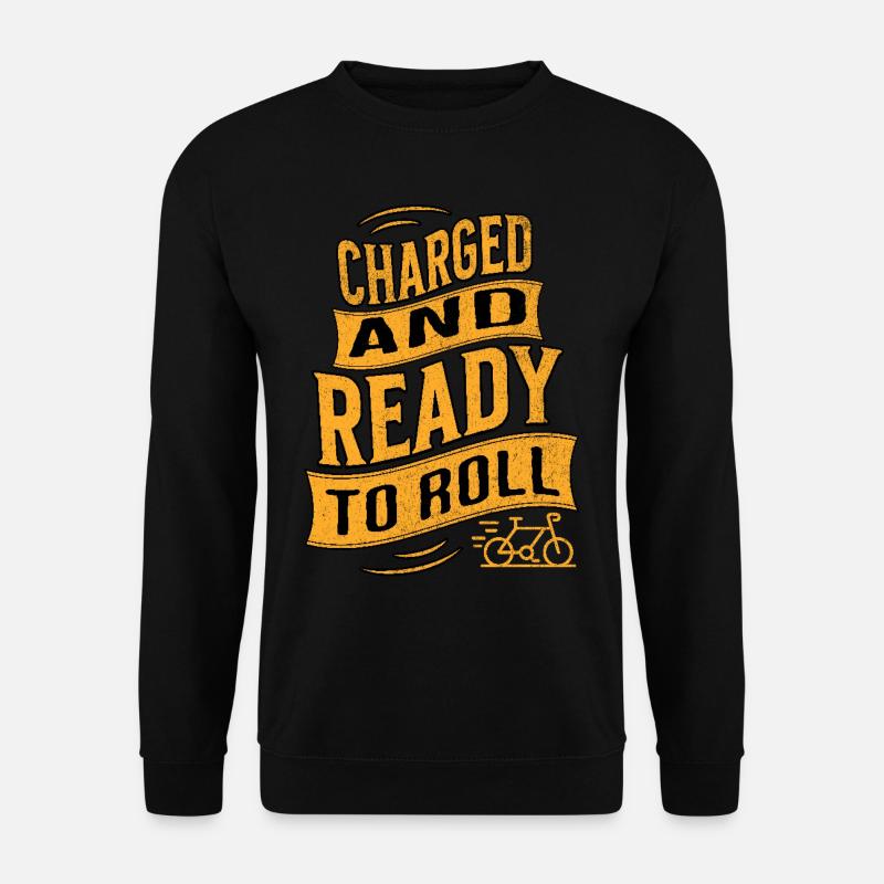 E-Bike E-Biker - Unisex Sweatshirt - black