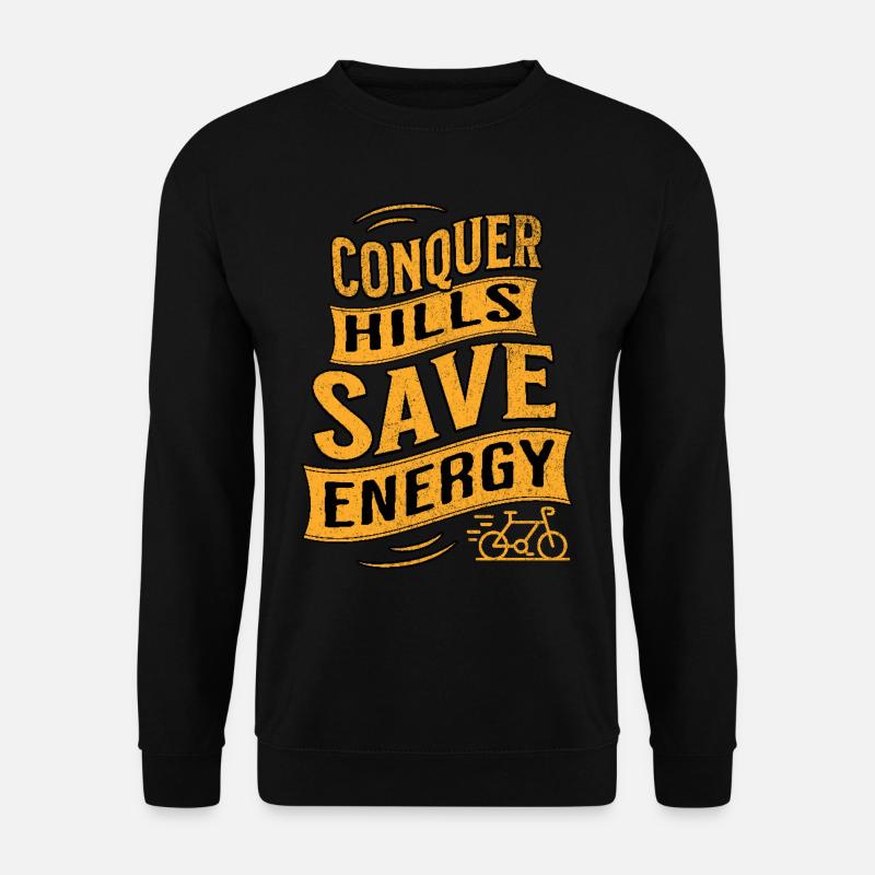 E-Bike E-Biker - Unisex Sweatshirt - black