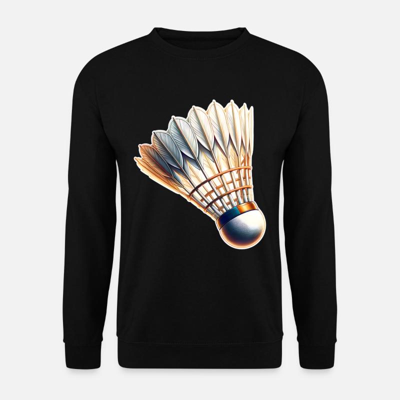 Badminton - Unisex Pullover - Schwarz