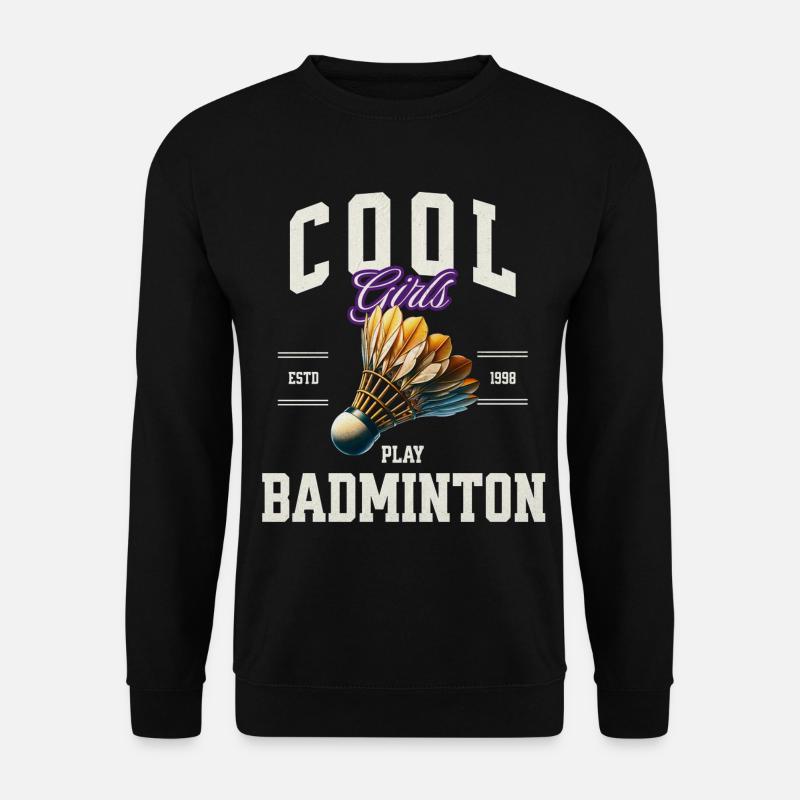 Badminton - Unisex Sweatshirt - black