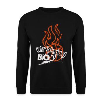 Basketball Basketball Basketball Joueur Anniversaire - Sweat-shirt Unisexe - noir - Devant - Alina (178cm) & Michal (187cm)
