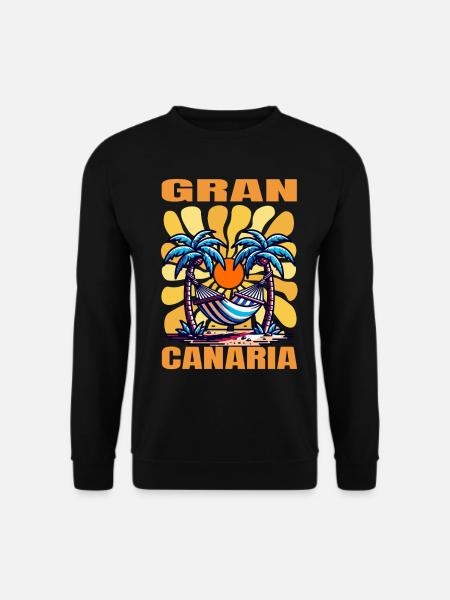 Gran Canaria - Unisex Pullover - Schwarz