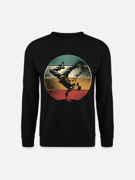 Breakdance - Unisex Pullover - Schwarz