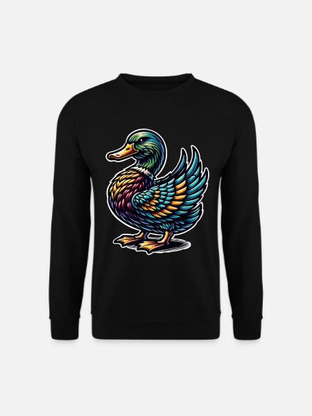 Duck - Unisex Sweatshirt - black
