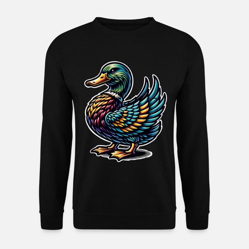 Duck - Unisex Sweatshirt - black