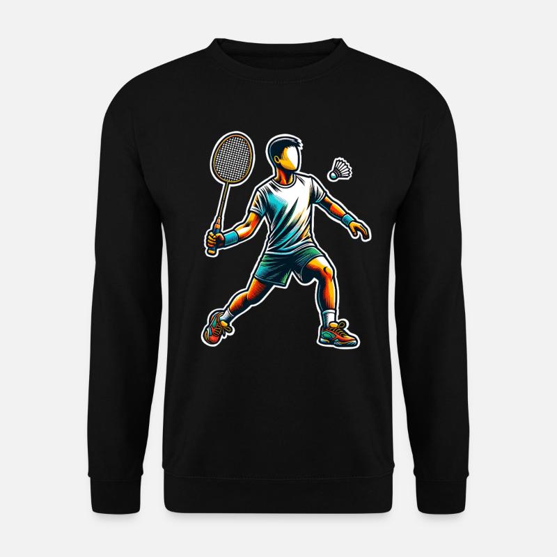 Badminton - Unisex Sweatshirt - black
