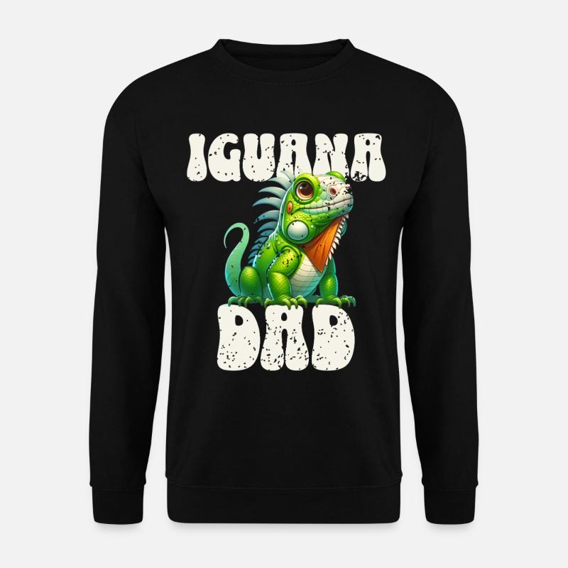 Iguana Dad - Unisex Sweatshirt - black