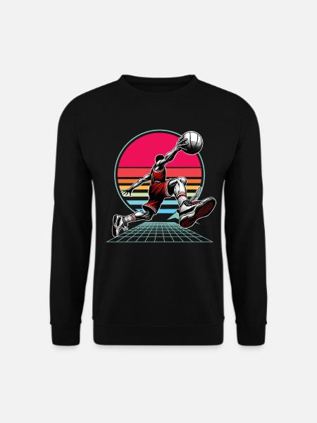 Basketball Basketballer - Unisex Pullover - Schwarz