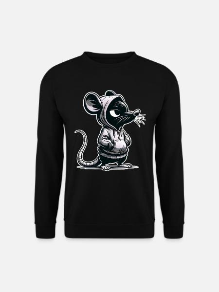 Mouse - Unisex Sweatshirt - black